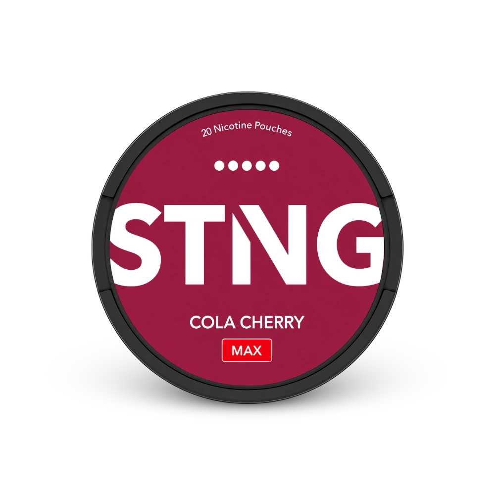 STNG Cola Cherry MAX – dóza nikotínových vrecúšok