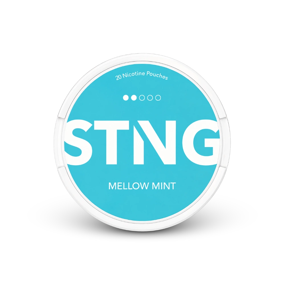 STNG Mellow Mint (EN) – dóza nikotínových vrecúšok