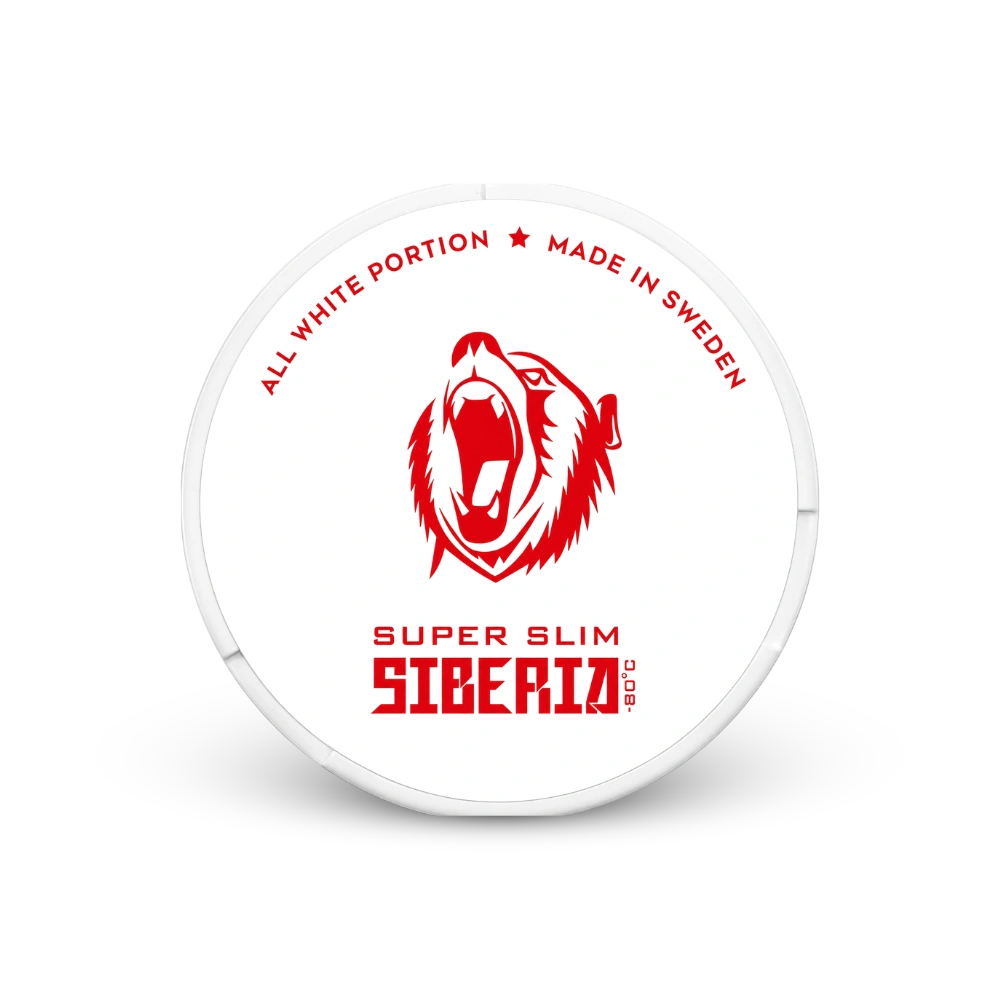 Siberia Super Slim – dóza nikotínových vrecúšok