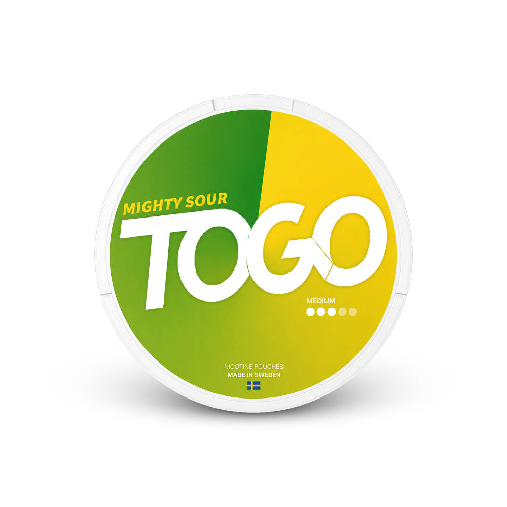 TOGO Mighty Sour – dóza nikotínových vrecúšok