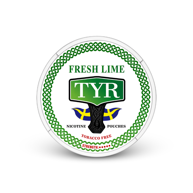 TYR Fresh Lime – dóza nikotínových vrecúšok