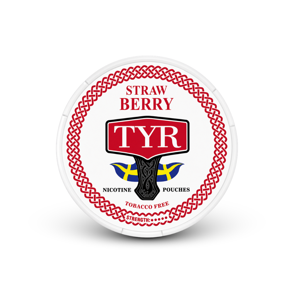 TYR Strawberry – dóza nikotínových vrecúšok