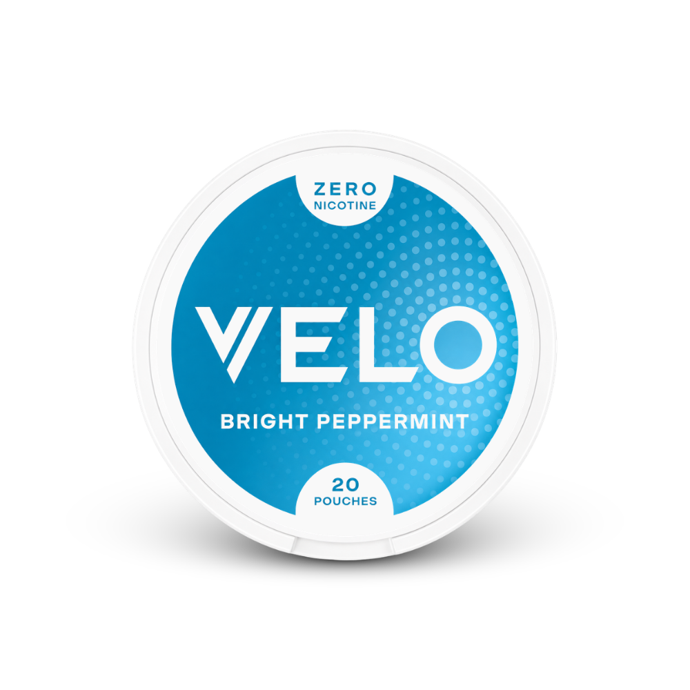 VELO Bright Peppermint Zero – dóza nikotínových vrecúšok