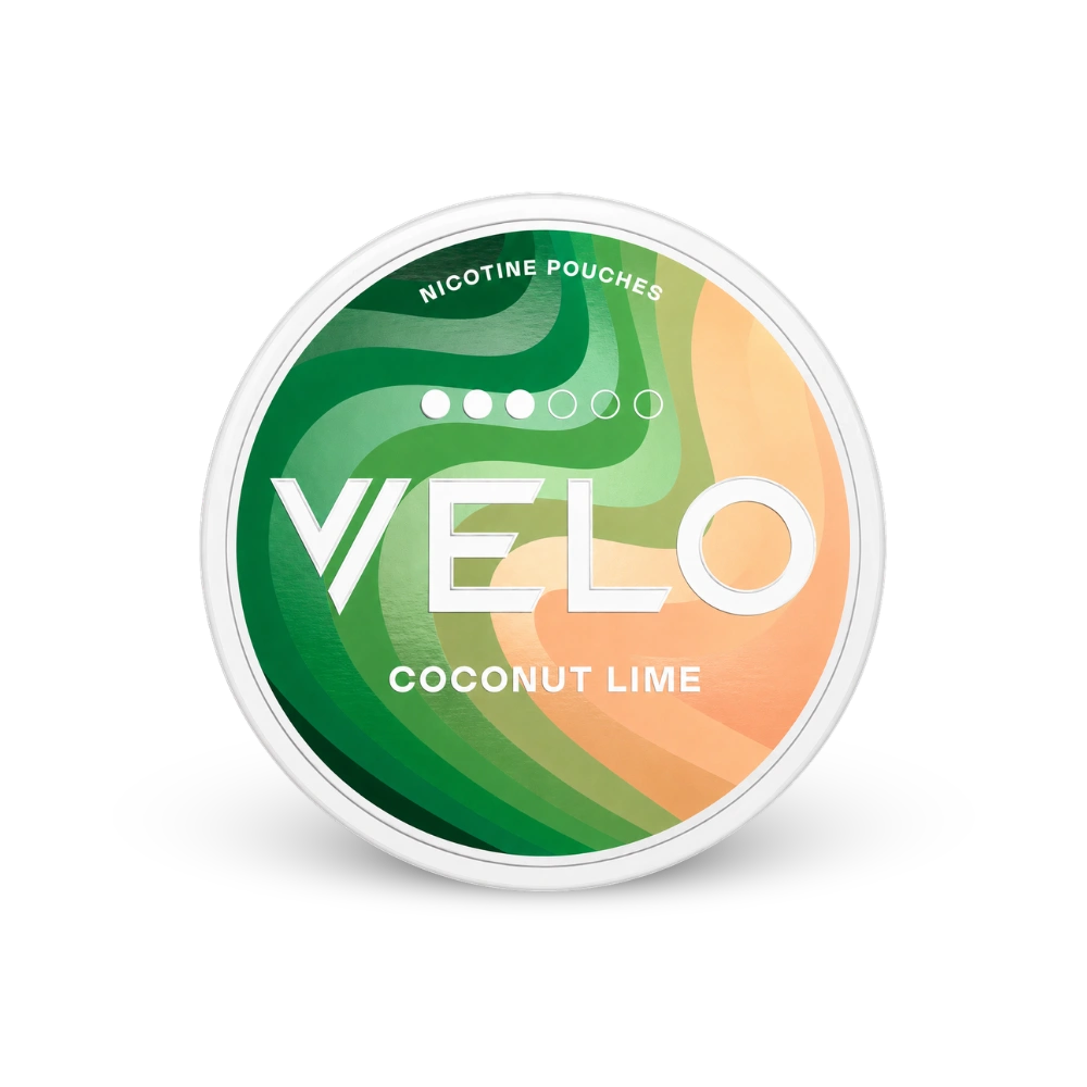VELO Coconut Lime Slim – dóza nikotínových vrecúšok