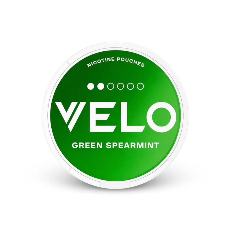 VELO Green Spearmint – dóza nikotínových vrecúšok