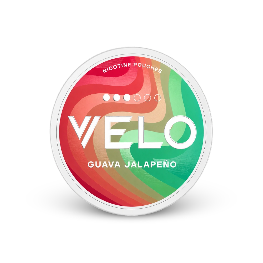 VELO Guava Jalapeno Slim – dóza nikotínových vrecúšok
