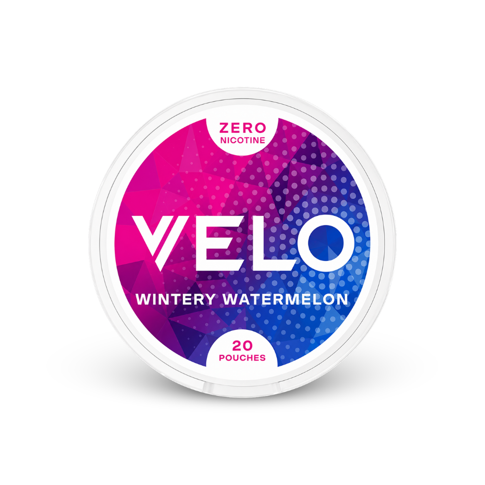 VELO Wintery Watermelon Zero – dóza nikotínových vrecúšok