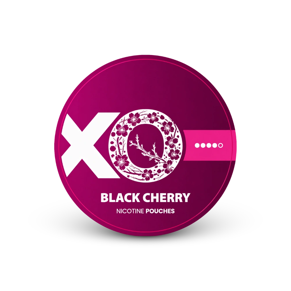 XO Black Cherry – dóza nikotínových vrecúšok