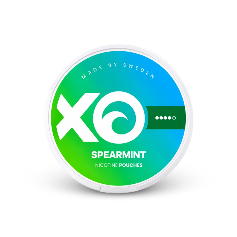 XO Spearmint – dóza nikotínových vrecúšok
