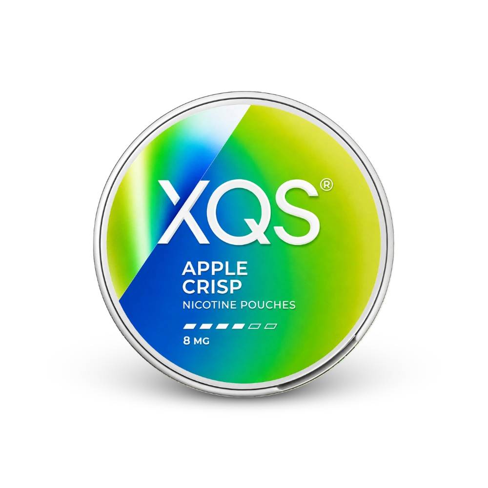 XQS Apple Crisp Slim Strong – dóza nikotínových vrecúšok