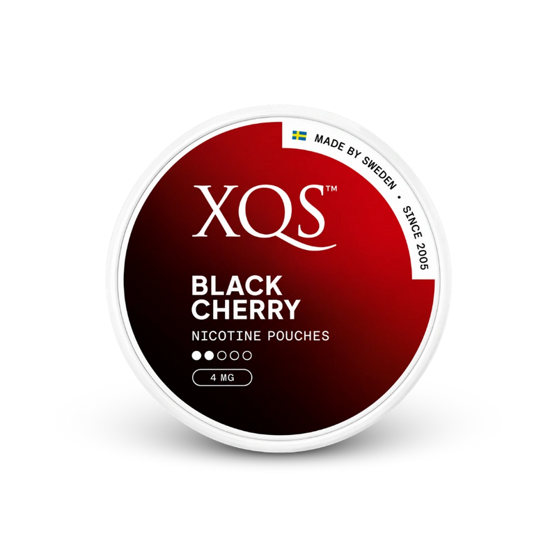 XQS Black Cherry Slim Light – dóza nikotínových vrecúšok