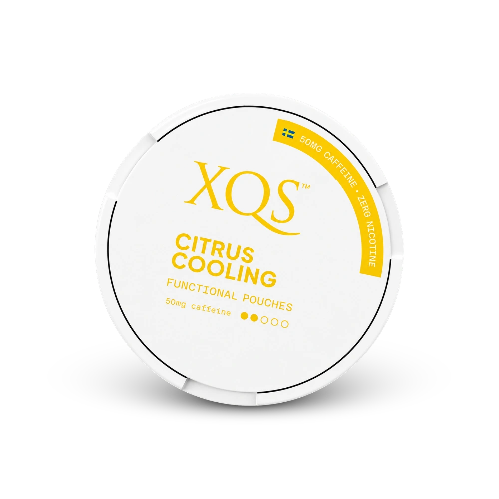 XQS Citrus Cooling Zero – dóza nikotínových vrecúšok