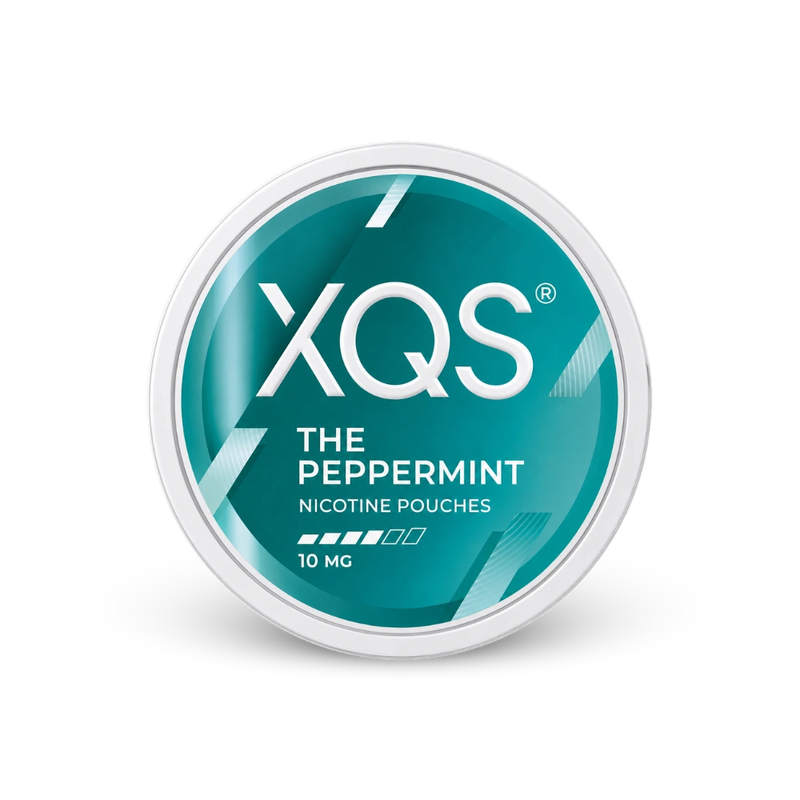 XQS The Peppermint 10mg – dóza nikotínových vrecúšok