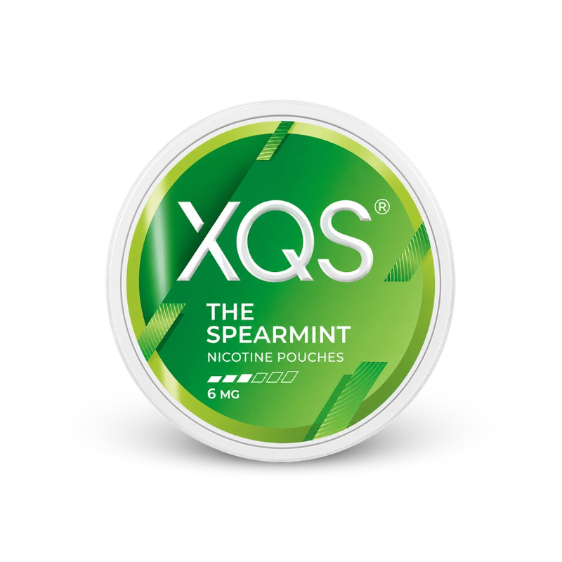 XQS The Spearmint 6mg – dóza nikotínových vrecúšok