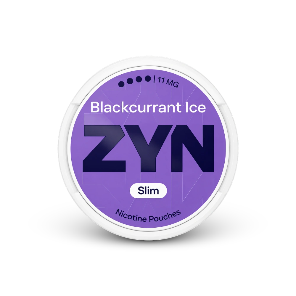 ZYN Blackcurrant Ice Slim S4 – dóza nikotínových vrecúšok