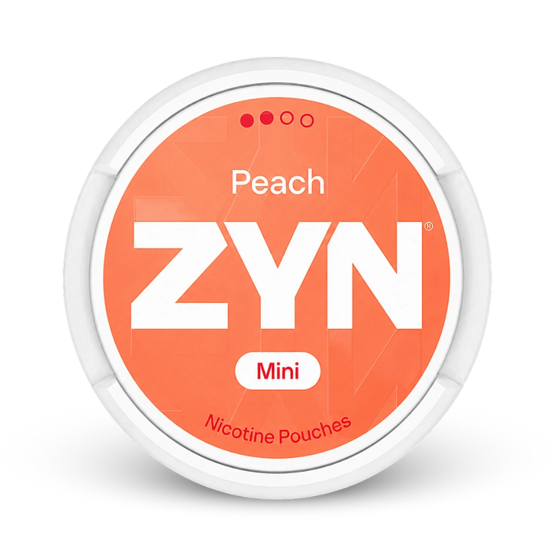 ZYN Peach Mini Normal – dóza nikotínových vrecúšok