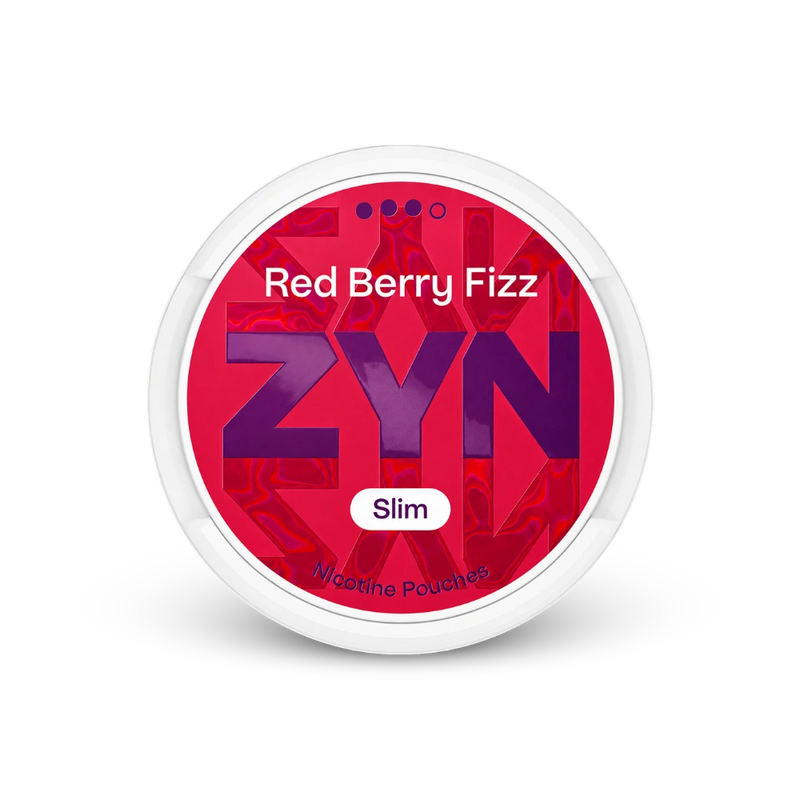 ZYN Red Berry Fizz Slim S3 – dóza nikotínových vrecúšok