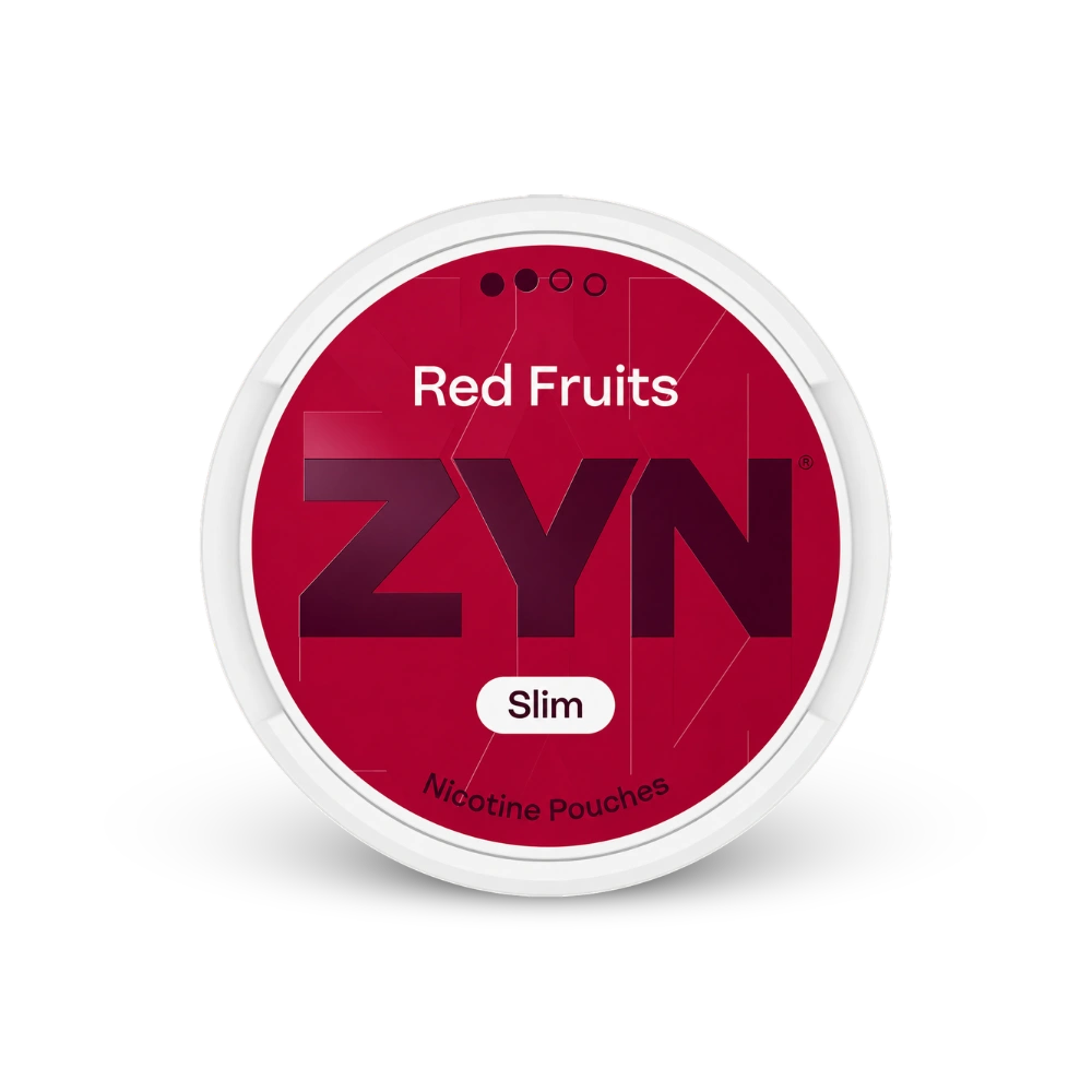 ZYN Red Fruits Slim S2 – dóza nikotínových vrecúšok