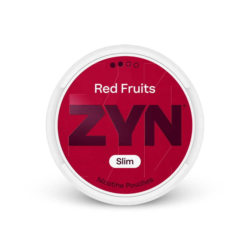 ZYN Red Fruits Slim S2 – dóza nikotínových vrecúšok