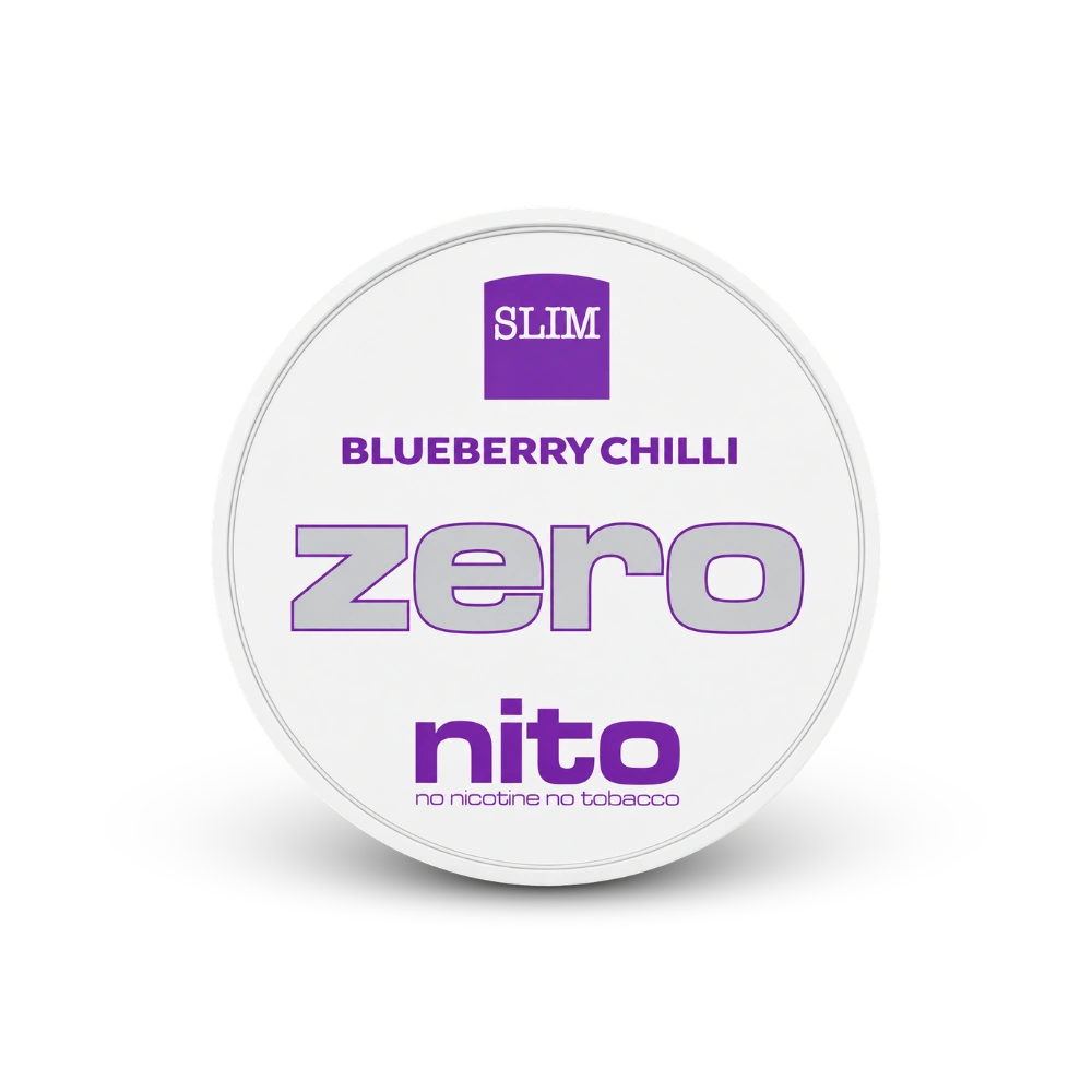 Zeronito Blueberry Chilli Slim – dóza nikotínových vrecúšok