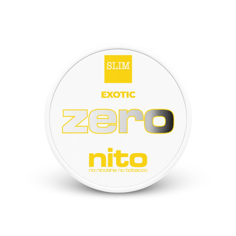Zeronito Exotic Slim – dóza nikotínových vrecúšok