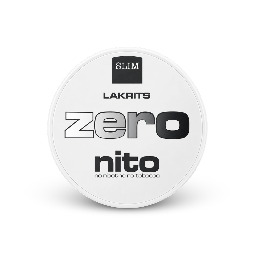 Zeronito Lakrits Slim – dóza nikotínových vrecúšok