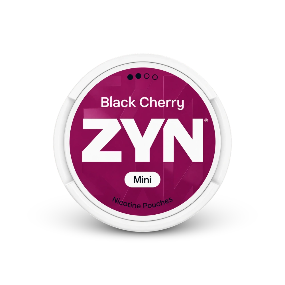 Zyn black cherry mini S2 – dóza nikotínových vrecúšok