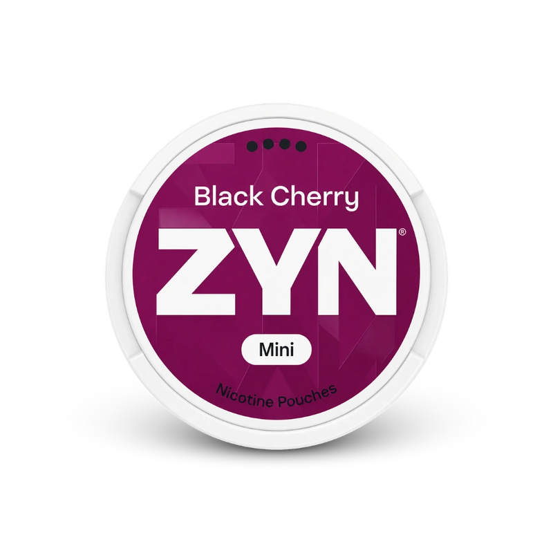 Zyn black cherry mini S4 – dóza nikotínových vrecúšok
