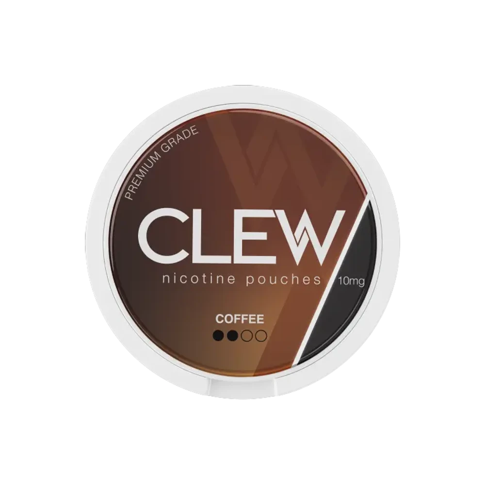 CLEW Coffee 10mg – dóza nikotínových vrecúšok