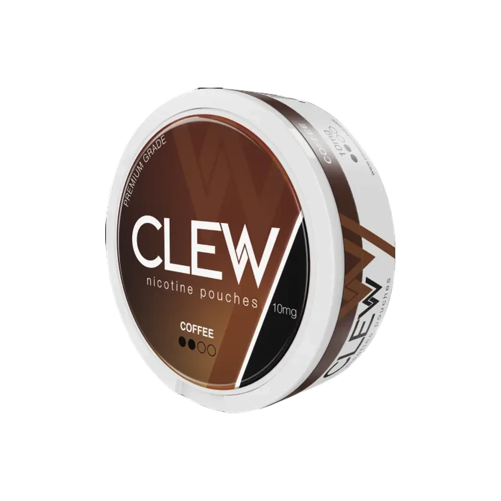 CLEW Coffee 10mg – dóza nikotínových vrecúšok