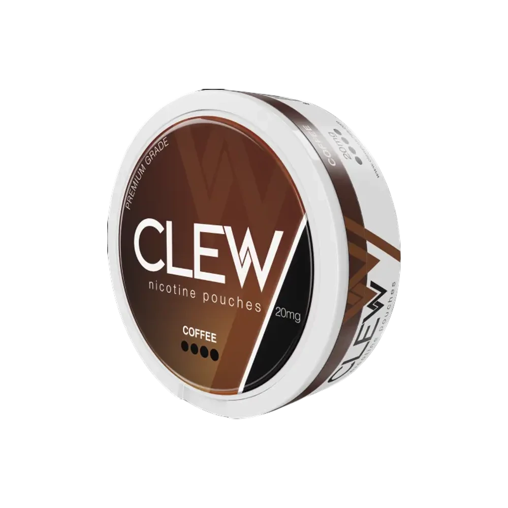 CLEW Coffee 20mg – dóza nikotínových vrecúšok