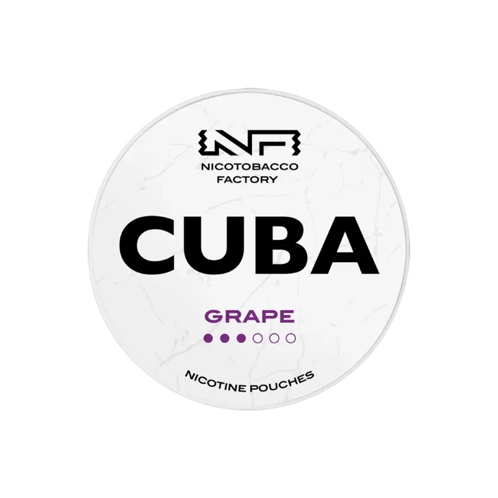 CUBA White Grape – dóza nikotínových vrecúšok