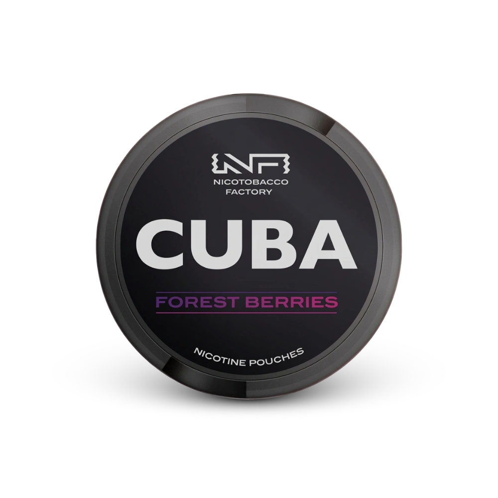 Cuba Black Forest Berries – dóza nikotínových vrecúšok