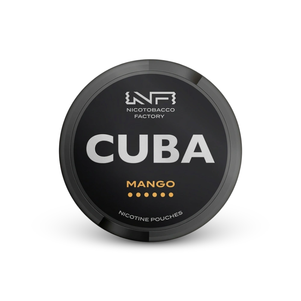Cuba Black Mango – dóza nikotínových vrecúšok