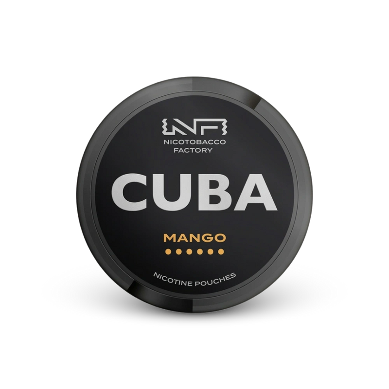 Cuba Black Mango – dóza nikotínových vrecúšok