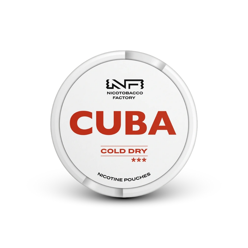 Cuba Cold Dry Medium – dóza nikotínových vrecúšok