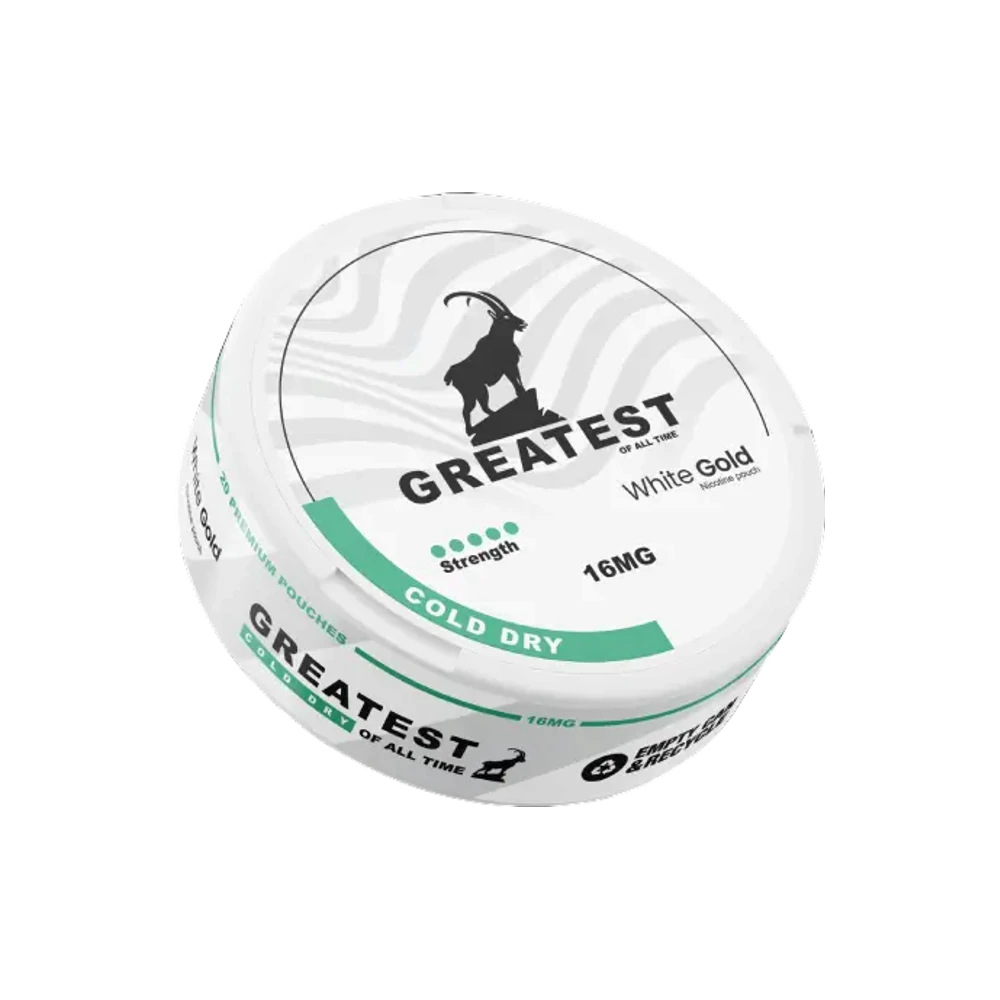 Greatest Cold Dry 16mg – dóza nikotínových vrecúšok