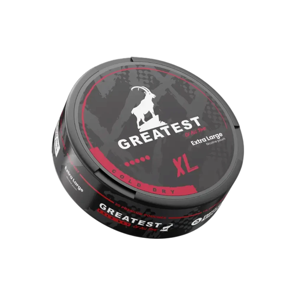 Greatest Cold Dry XL – dóza nikotínových vrecúšok