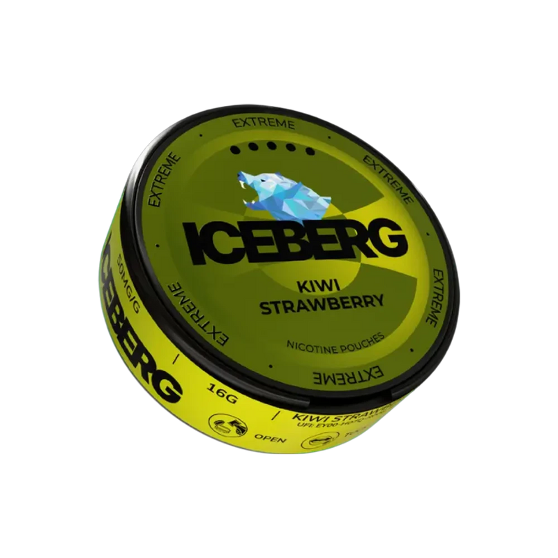 ICEBERG Kiwi Strawberry 50mg – dóza nikotínových vrecúšok