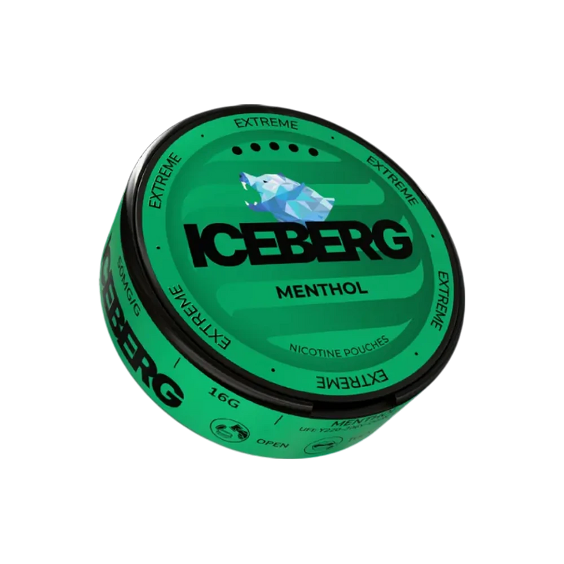 ICEBERG Menthol 50mg – dóza nikotínových vrecúšok
