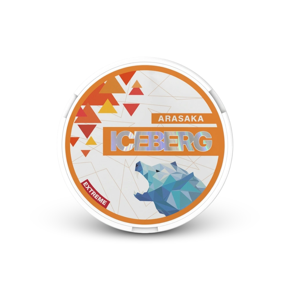 Iceberg Arasaka – dóza nikotínových vrecúšok