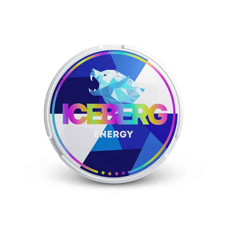 Iceberg Energy – dóza nikotínových vrecúšok
