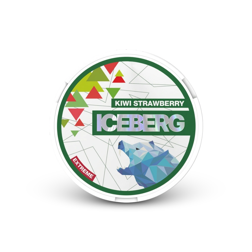 Iceberg Kiwi Strawberry – dóza nikotínových vrecúšok