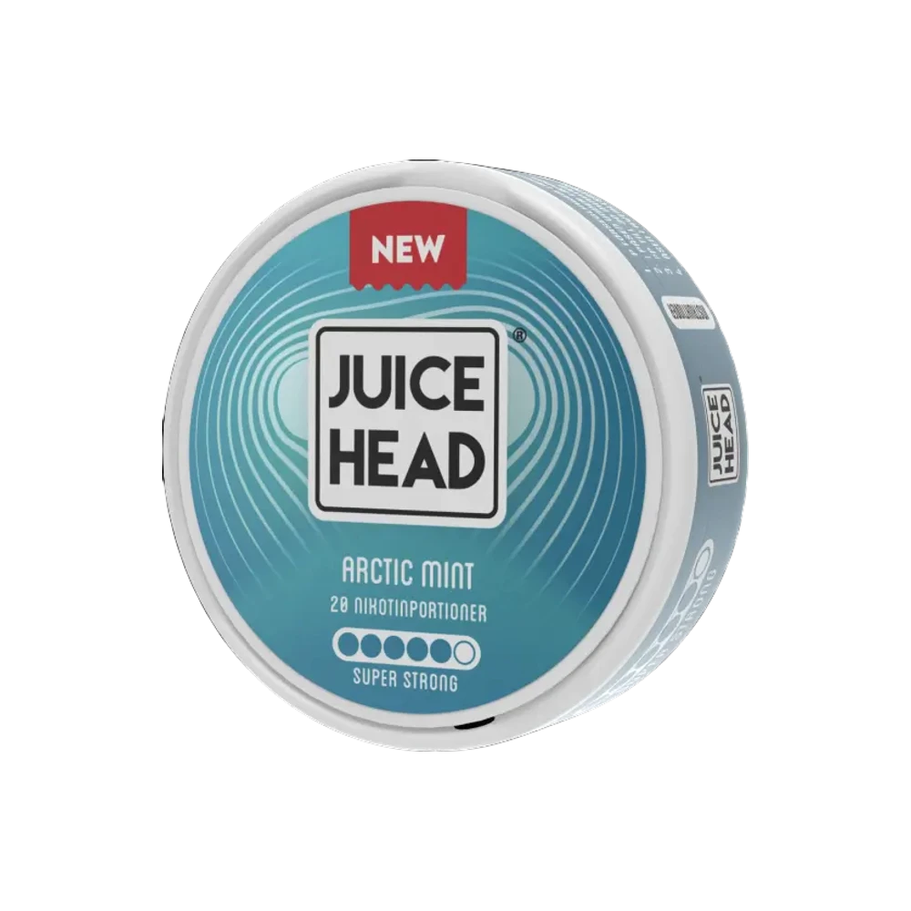 Juice Head Arctic Mint Super Strong (SE) – dóza nikotínových vrecúšok