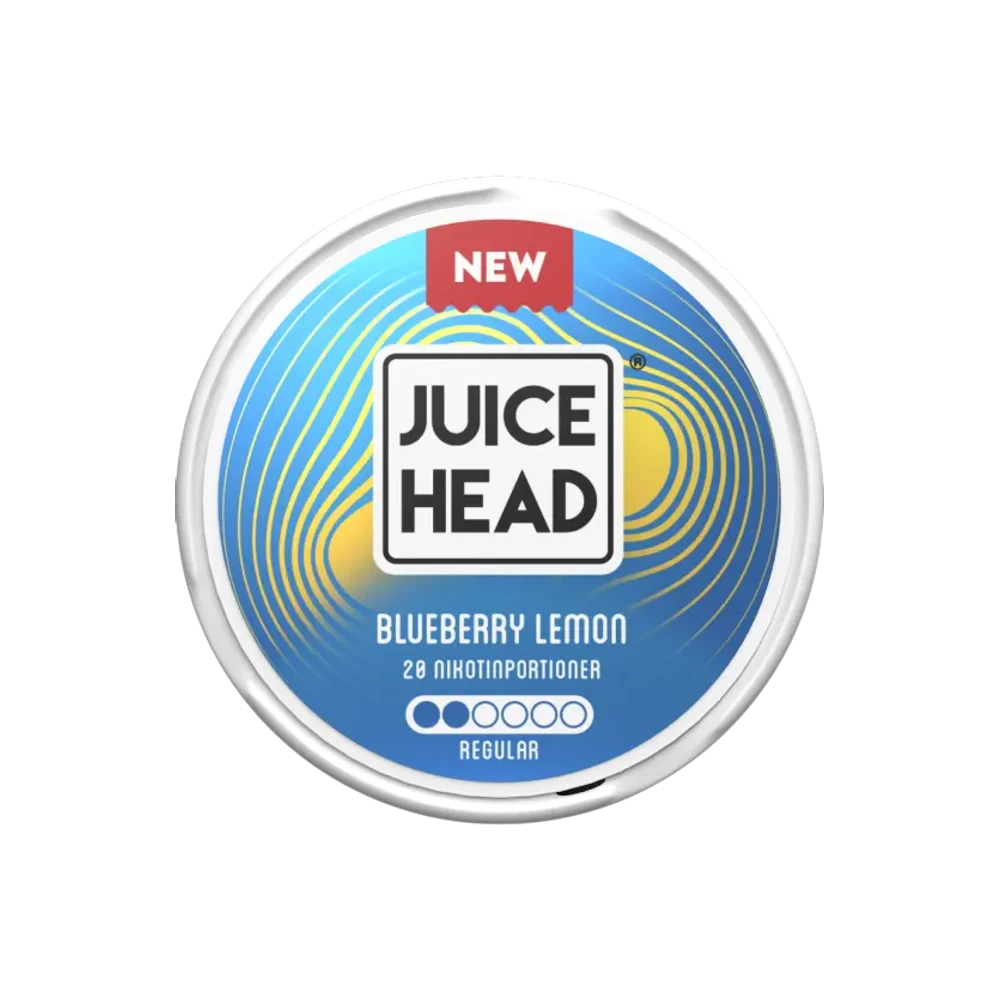 Juice Head Blueberry Lemon Regular (SE) – dóza nikotínových vrecúšok
