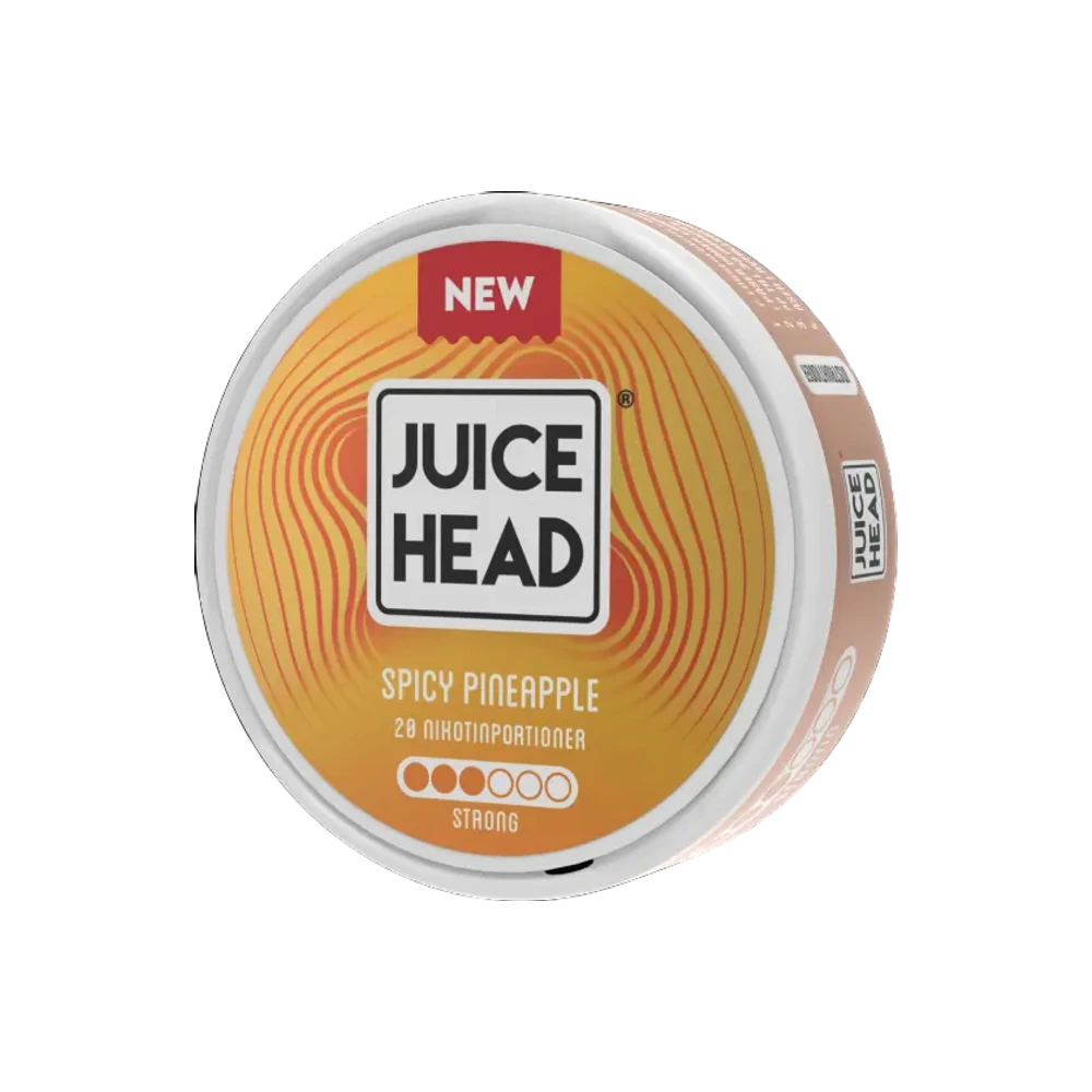 Juice Head Spicy Pineapple Strong – dóza nikotínových vrecúšok