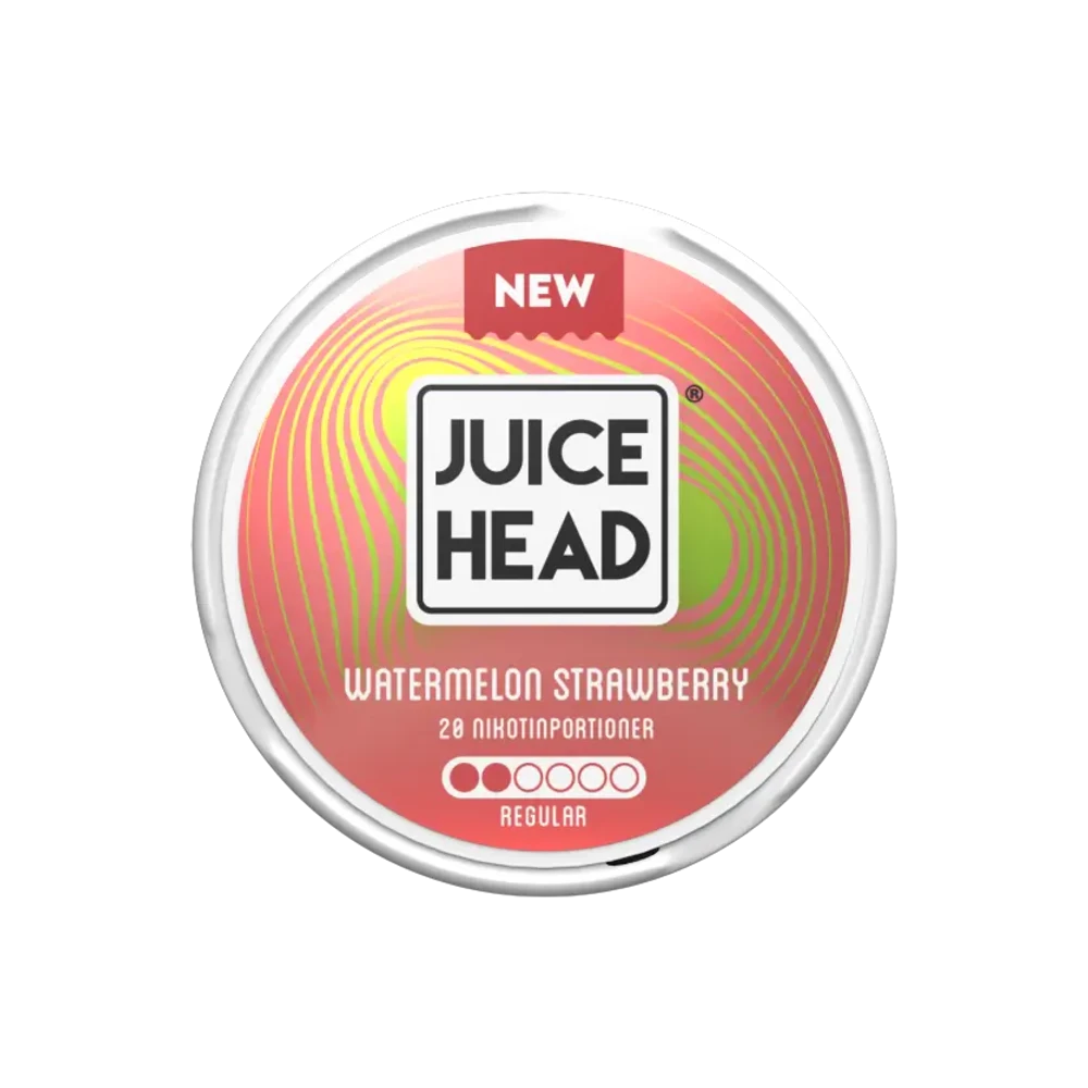 Juice Head Watermelon Strawberry Regular (SE) – dóza nikotínových vrecúšok