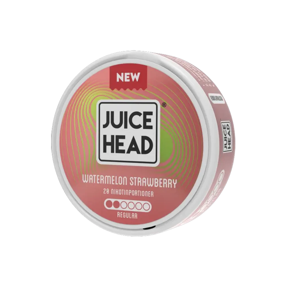 Juice Head Watermelon Strawberry Regular (SE) – dóza nikotínových vrecúšok