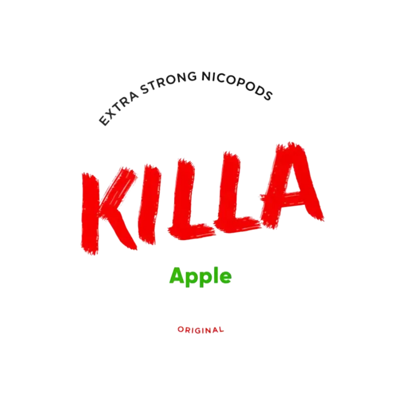 KILLA Apple Slim Extra Strong – dóza nikotínových vrecúšok
