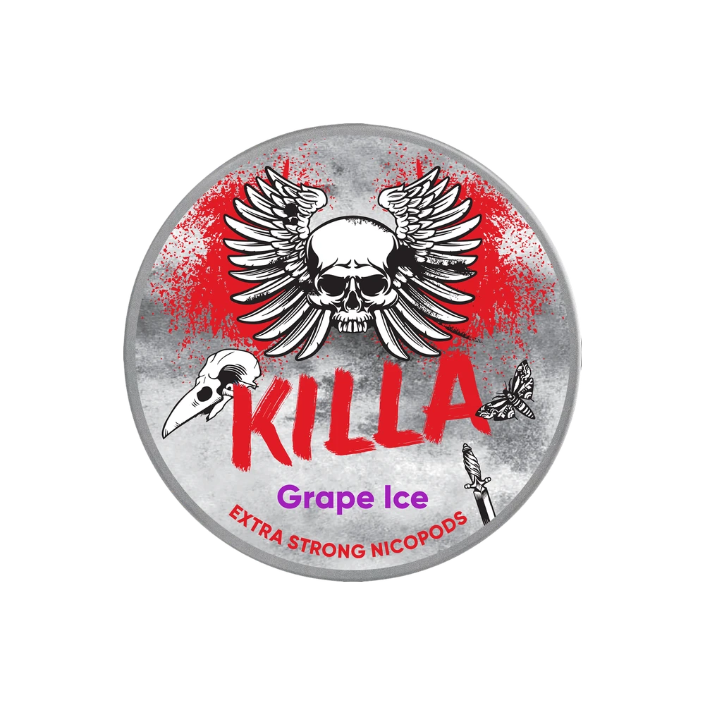 KILLA Grape Ice – dóza nikotínových vrecúšok